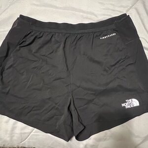 The North Face Black Men's Athletic Shorts with Logo